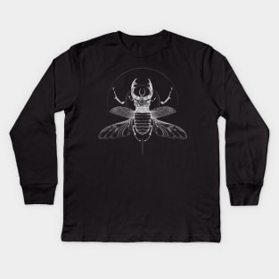 stag-beetle Kids Long Sleeve T-Shirt